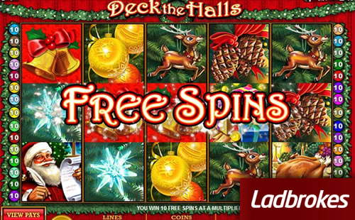 ladbrokes casino free spins